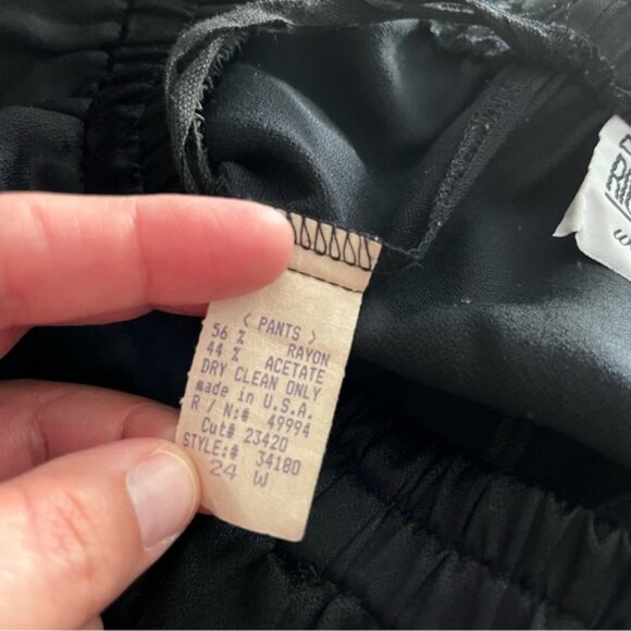 Black Long Length Chinese Style Button Down Embroidered Coat with Pants, 24W - Picture 12 of 12